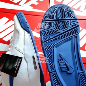 新品 正規品 NIKE ナイキ FLIGHT LEGACY フライト レガシー 白 ホワイト 青 ブルー 26cm US8 箱付きの画像7