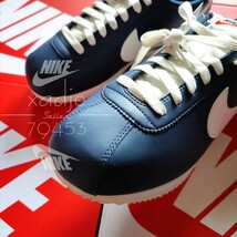 新品 正規品 NIKE ナイキ CORTEZ コルテッツ 紺 ネイビー 白 セイル 26.5cm US8.5 箱付き_画像5