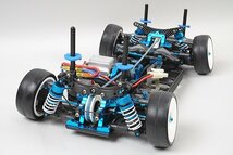 TAMIYA タミヤ 1/10 電動RC TA-05 / サンワ SUPER ERG-ZB サーボ / ヨコモ T-MAX M ST モーター / アンプ搭載_画像7