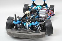 TAMIYA タミヤ 1/10 電動RC TA-05 / サンワ SUPER ERG-ZB サーボ / ヨコモ T-MAX M ST モーター / アンプ搭載_画像5