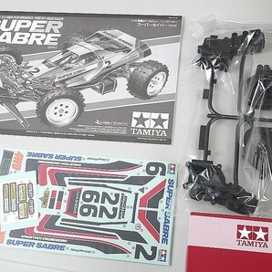 TAMIYA タミヤ 1/10 電動RC 4WD レーシングバギー スーパーセイバー 2023 組み立てキット 未組立品 58728の画像3