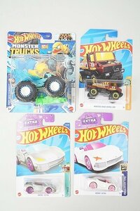 Hot Wheels ホットウィール メルセデスベンツ ウニモグ 1300 / BARBIE EXTRA / モンスタートラック DUCK N' ROLL など4点セット