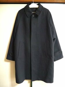 ▽♪ UNIQLO ユニクロ シングルブレストコート 紺 XL