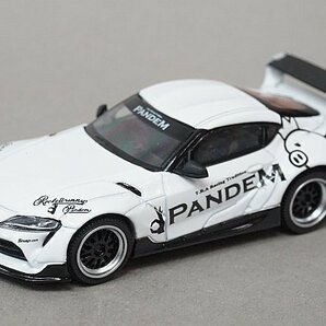 MINIGT / TSM トゥルースケール 1/64 Pandem Toyota パンデム トヨタ GR スープラ V1.0 ホワイト (右ハンドル) MGT00180-Rの画像2