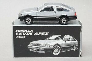 TOMICA トミカ 1/61 Toyota トヨタ カローラレビン APEX AE86 (銀 / 黒) 中国製 TAM トヨタ博物館限定