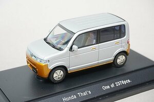 EBBRO エブロ 1/43 Honda ホンダ That's ザッツ シルバー 43322