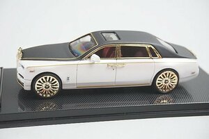 Small Cart 1/64 ROLLS-ROYCE ロールスロイス PHANTOM ファントム パールホワイト/ブラック/ゴールド