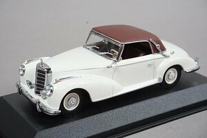 ミニチャンプス PMA 1/43 Mercedes Benz メルセデスベンツ 300S カブリオレ ソフトトップ 1951-1955 ホワイト MIN032341
