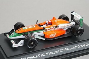 EBBRO エブロ 1/43 フォーミュラー3 カストロール 無限 ダラーラ F302 2002 #1 43380