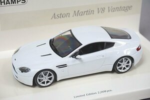 ミニチャンプス PMA 1/43 AstonMartin アストンマーチン V8 バンテージ 2005 Linea Bianco 436137420