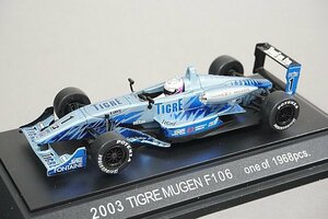 EBBRO エブロ 1/43 フォーミュラー3 TIGER MUGEN F106 2003 #1 43519