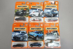 MATCHBOX マッチボックス 1/64 コルベット C8 2020 黒 / リビアン R1 T 青 など6点セット