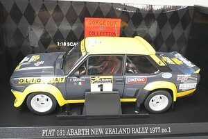 京商 KYOSHO 1/18 FIAT フィアット 131 アバルト ニュージーランド 1977 #1 08372C