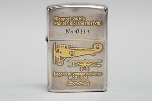 ★ ZIPPO ジッポー Nieuport 24 bis Fighter Biplane 1917-18 Legend of vintage airplanes 1903-1945