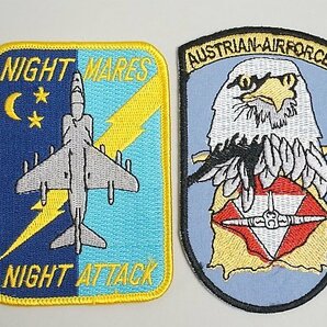 ★ アメリカ海兵隊NIGHT MARES NIGHT ATTACK / EUROFIGHTER などワッペン / パッチ 1点両面ベロクロ付き 4点セットの画像3