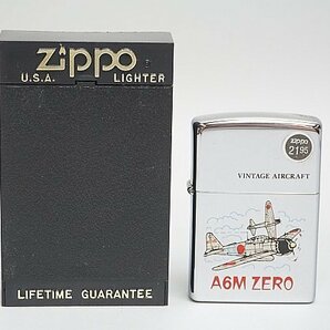 ★ ZIPPO ジッポー VINTAGE AIRCRAFT A6M ZERO ゼロ戦 零戦 零式艦上戦闘機 エアフォースの画像1