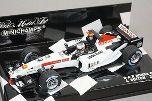 B.A.R ホンダ 007 2005本選仕様（No.3）バトン 1/43 （1/43スケール MINICHAMPS 400050003）