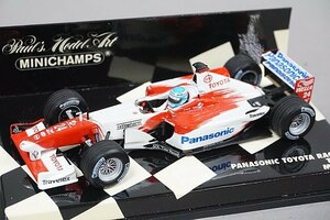 ミニチャンプス PMA 1/43 パナソニック トヨタ レーシング TF102 M.サロ 2002 #24 400020024