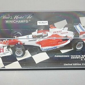 ミニチャンプス PMA 1/43 パナソニック トヨタ レーシング ショーカー J.トゥルーリ 2005 #16 400050086の画像2