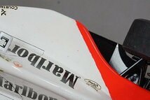 McLaren マクラーレン F1 MP4/8 A.セナ #8 全長約22cm プラモデル ※ジャンク品・本体のみ_画像5