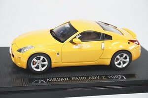 EBBRO エブロ 1/43 日産 フェアレディZ 2007 イエロー 44031