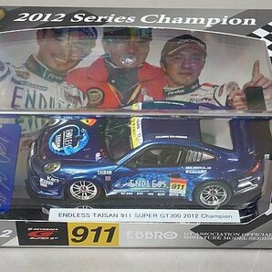 EBBRO エブロ 1/43 ENDLESS TAISAN エンドレス タイサン 911 SUPER GT300 2012 Champion #911 44896の画像4