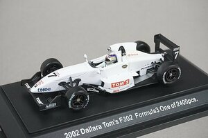 EBBRO エブロ 1/43 フォーミュラー3 Dallara Tom's トムス ダラーラ F302 2002 #7 43382