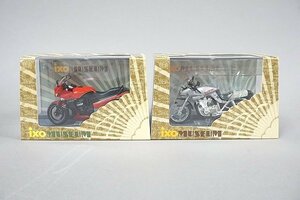 ixo イクソ 1/24 カワサキ GPZ 900R ニンジャ 1984 / スズキ カタナ 1982 2点セット