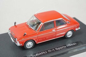 EBBRO エブロ 1/43 Subaru スバル ff-1 2ドア スポーツセダン 1969 レッド 43835