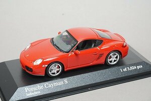 ミニチャンプス PMA 1/43 Porsche ポルシェ ケイマン S 2005 レッド 400065620
