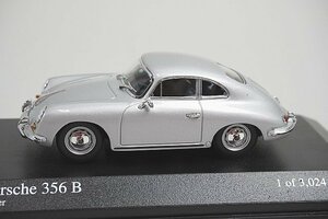 ミニチャンプス PMA 1/43 Porsche ポルシェ 356 B クーペ 1961 シルバー 400064300