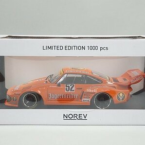 NOREV ノレブ 1/18 Porsche ポルシェ 935 イエガー 優勝 Bergischer Lowe Zolder DRM 1977 #52 Manfred Schurti 特注品 187435の画像6