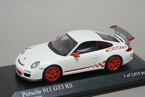 ミニチャンプス PMA 1/43 Porsche ポルシェ 911 GT3 RS 997 II 2010 ホワイト 400069100