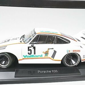 NOREV ノレブ 1/18 Porsche ポルシェ 935 2nd Bergischer Lowe Zolder DRM 1977 #51 Bob Wollek 特注品 187432の画像1