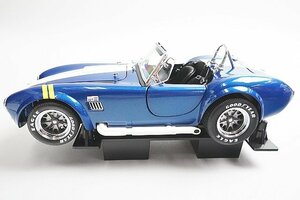 京商 KYOSHO 1/18 SHELBY シェルビー コブラ 427 S/C ブルー/イエローライン 08045BLY