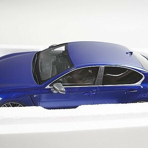 京商 KYOSHO 1/18 LEXUS レクサス GS F ブルー SAMURAIシリーズ KSR18017BLの画像1