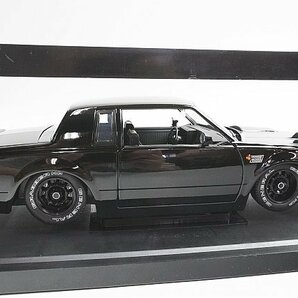 Jada Toys 1/18 Dom's Buick Grand National ドムズ ビュイック グランドナショナル ブラック ワイルドスピード 97178の画像3