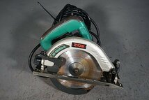 ◎ RYOBI リョービ コード式丸ノコ 100V ※ジャンク品 W-166DA_画像1