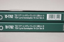 KATO カトー Nゲージ フランス国鉄 TGV Lyria Euroduplex リリア・ユーロデュープレックス 10両セット 外国車両 10-1762_画像8