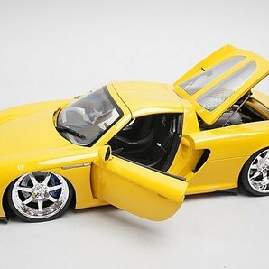 PMA ミニチャンプス 1/18 Porsche ポルシェ Carrera カレラ GT イエロー ※外箱欠品 難あり ジャンク品の画像10