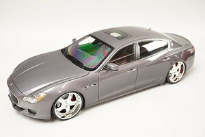 AUTOart オートアート 1/18 Maserati マセラティ Quattroporte クワトロポルテ GTS グレー ※ジャンク品 75806