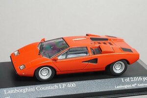 ミニチャンプス PMA / KYOSHO 京商 1/43 Lamborghini ランボルギーニ カウンタック LP400 40周年記念 1974 レッド 433103104