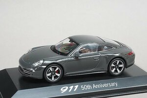 WELLY ウィリー 1/43 Porsche ポルシェ 911 50th Anniversary グレーメタリック ディーラー特注 MAP01999113