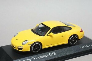 ミニチャンプス PMA 1/43 Porsche ポルシェ 911 997 II カレラ GTS 2011 イエロー ディーラー特注 410060120