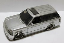 ▽ジャンク Jada TOYS ジャダ 1/18 LAND ROVER 2005 ランドローバー ミニカー シルバー 0306066 90077_画像1