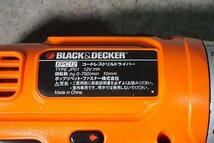 ◎ Black&Decker ブラックアンドデッカー 12V コードレスドリルドライバー 充電器 バッテリー２個 ケース付き ※動作確認済み EPC12_画像5