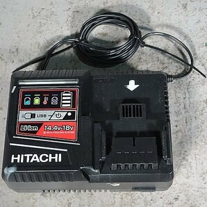 ◎ HITACHI ヒタチ 日立工機 14.4V コードレスインパクトドライバ 充電器 バッテリー２個 ケース付き BSL1450 ※ジャンク品 WH 14DSL2の画像6