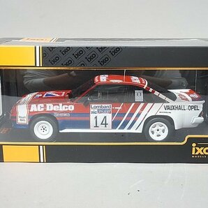 ixo イクソ 1/18 Opel オペル Manta マンタ 400 RACラリー 1985 #14 18RMC098の画像9