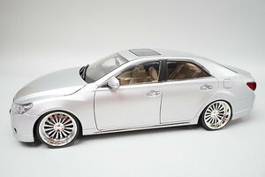 1/18 TOYOTA トヨタ REIZ 鋭志 / マークX シルバー ※難あり ジャンク品