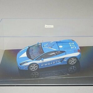 AUTOart オートアート 1/43 LAMBORGHINI ランボルギーニ ガヤルド ポリスカー イタリア警察 POLIZIA ※外箱欠品 54576の画像5